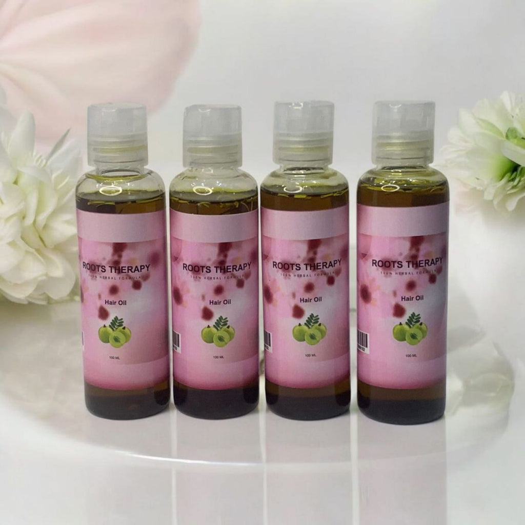 Roots Therapy Hair Oil – 100% Herbal Formula