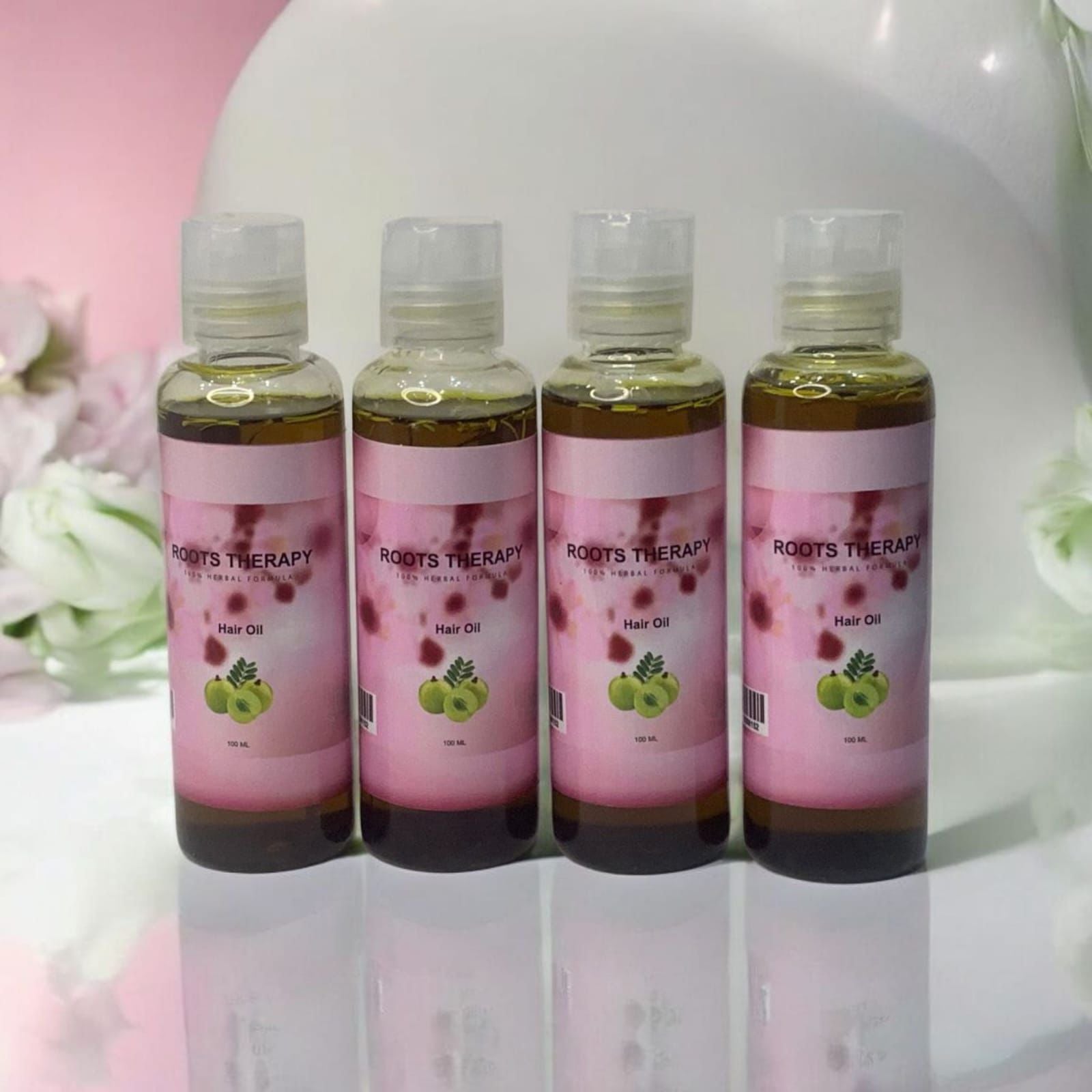 Roots Therapy Hair Oil – 100% Herbal Formula